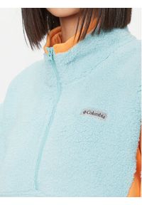 columbia - Columbia Polar Trek™ Hybrid Sherpa 1/2 Zip Zielony Regular Fit. Kolor: zielony. Materiał: bawełna #4