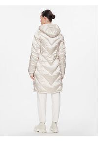 Calvin Klein Płaszcz zimowy K20K207069 Écru Regular Fit. Materiał: syntetyk. Sezon: zima #5
