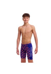 Spodenki FUNKY TRUNKS Flash - jammery chłopięce 140-152cm/10/UK26. Kolor: czerwony, niebieski, wielokolorowy