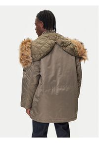 Hugo - HUGO Parka Makaro2541 50546236 Beżowy Regular Fit. Kolor: beżowy. Materiał: syntetyk #6