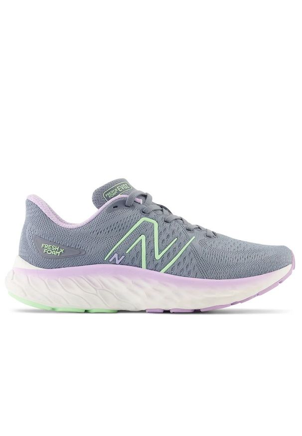 Buty New Balance Fresh Foam Evoz v3 WEVOZLL3 - szare. Kolor: szary. Materiał: materiał, guma. Szerokość cholewki: normalna. Sport: fitness