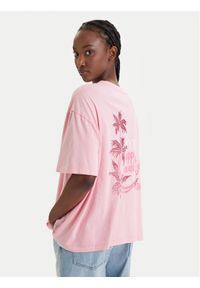 Roxy T-Shirt Talloversize Washed ERJZT06081 Różowy Oversize. Kolor: różowy. Materiał: bawełna #1