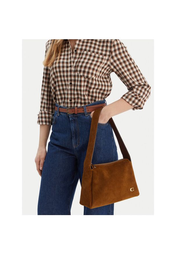 Torebka Coach. Kolor: brązowy