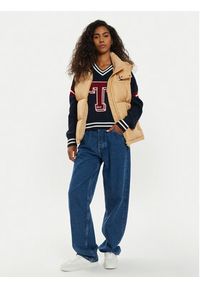 Tommy Jeans Bezrękawnik Alaska DW0DW18862 Beżowy Regular Fit. Kolor: beżowy. Materiał: syntetyk. Długość rękawa: bez rękawów #4