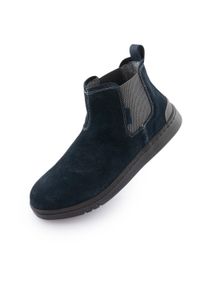 WOW - Buty Woz David dla mężczyzn: Elegancja i Komfort w Niebieskim - Rozmiar 45. Kolor: niebieski. Materiał: skóra ekologiczna