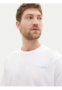 Tom Tailor T-Shirt 1040821 Biały Regular Fit. Kolor: biały. Materiał: bawełna #4