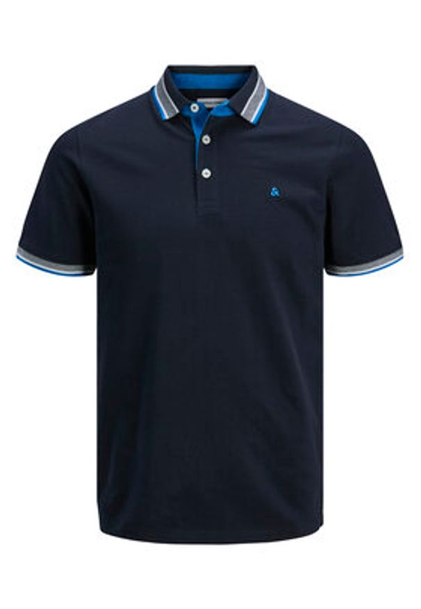 Jack & Jones - Jack&Jones Komplet 2 koszulek polo Paulos 12191216 Kolorowy Slim Fit. Typ kołnierza: polo. Materiał: bawełna. Wzór: kolorowy