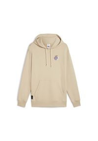 Bluza Puma X One Piece. Typ kołnierza: kaptur. Kolor: beżowy #1