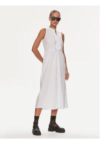 Silvian Heach Sukienka letnia GPP23331VE Biały Regular Fit. Kolor: biały. Materiał: bawełna. Sezon: lato #4