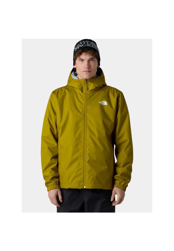 Płaszcz Przeciwdeszczowy Męski The North Face M Quest. Kolor: zielony. Sport: turystyka piesza