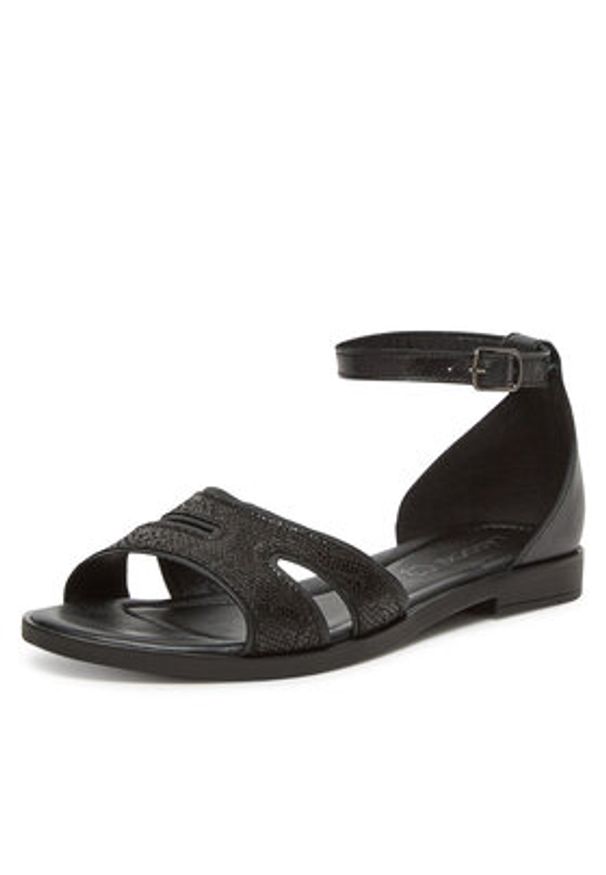 Lasocki Sandały WI23-FOXI-89 Czarny. Kolor: czarny. Materiał: skóra