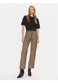 Vero Moda Jeansy Tessa 10330128 Brązowy Wide Leg. Kolor: brązowy #5