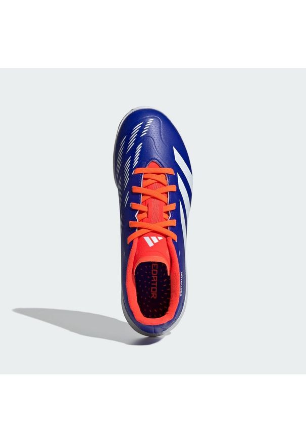 Adidas - Buty Predator League TF Kids. Kolor: biały, czerwony, wielokolorowy, niebieski. Materiał: materiał