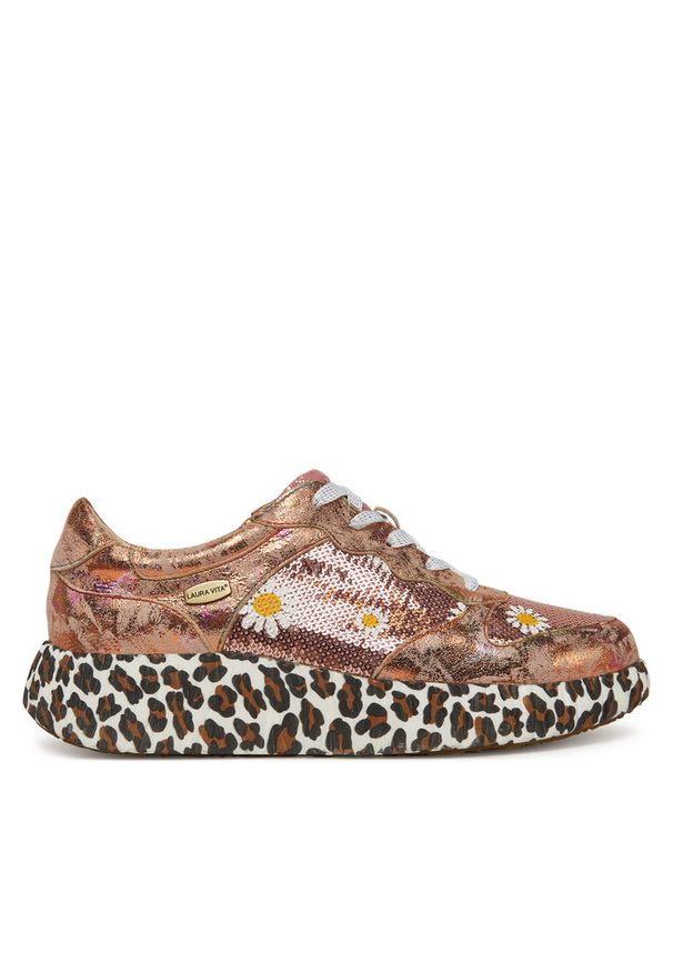 Sneakersy Laura Vita. Kolor: różowy