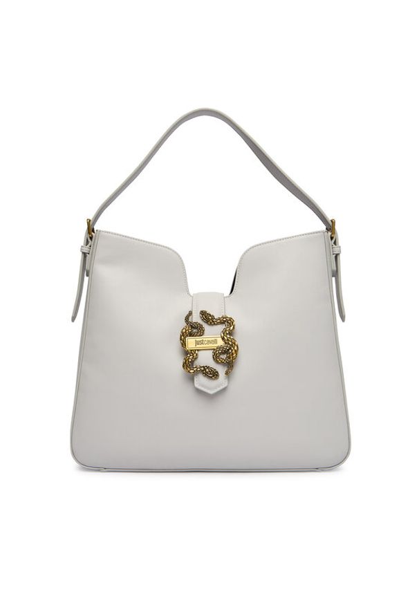 Just Cavalli Torebka 80RA4BA3 ZSA89 Szary. Kolor: szary. Materiał: skórzane