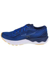 Buty do biegania męskie, Mizuno Wave Skyrise 4. Kolor: niebieski. Model: Mizuno Wave