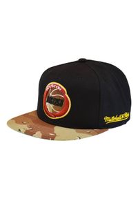 Czapka z daszkiem Mitchell & Ness NBA HWC Houston Rockets Choco -HROYYPPPBLCK. Kolor: czarny #1