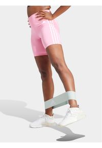 Adidas - adidas Szorty sportowe Essentials IS4206 Różowy Slim Fit. Kolor: różowy. Materiał: syntetyk #1
