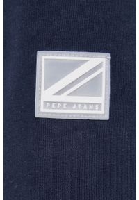 Pepe Jeans Bluza Damon męska kolor granatowy z nadrukiem. Okazja: na co dzień. Kolor: niebieski. Wzór: nadruk. Styl: casual #2