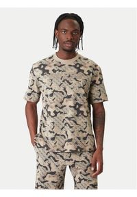 Guess T-Shirt Z6RI05 I3Z14 Beżowy Regular Fit. Kolor: beżowy. Materiał: bawełna #1