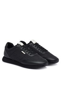 Calvin Klein Sneakersy Retro Runner T Lth Aop Ny HM0HM02213 Czarny. Kolor: czarny. Materiał: materiał #6