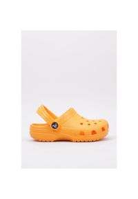 Buty do chodzenia dla dzieci Crocs Classic. Kolor: pomarańczowy. Materiał: materiał, syntetyk