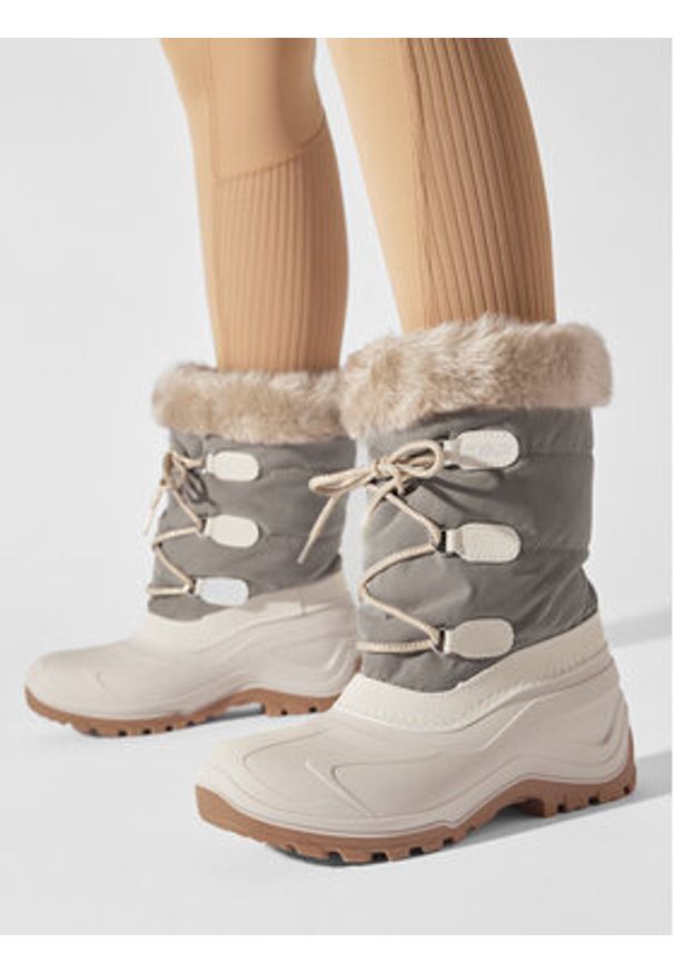 CMP Śniegowce Nietos Low 3Q78956 Beżowy. Kolor: beżowy. Materiał: materiał