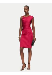 Marciano Guess Sukienka koktajlowa G6GK24 K3066 Różowy Slim Fit. Kolor: różowy. Materiał: wiskoza. Styl: wizytowy #5
