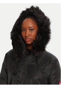 Alpha Industries Parka 198013 Czarny Regular Fit. Kolor: czarny. Materiał: syntetyk #3