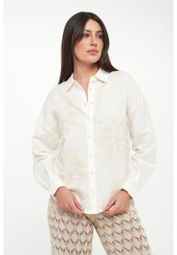 Twinset U&B - Koszula damska lniana TWINSET U&B. Materiał: len #1