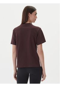 Adidas - adidas T-Shirt Essentials 3-Stripes JX7621 Brązowy Regular Fit. Kolor: brązowy. Materiał: bawełna #3