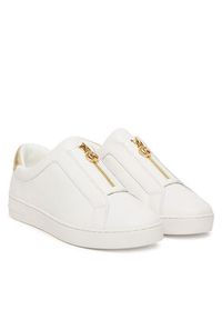 MICHAEL Michael Kors Sneakersy Keaton 43R4KTFP4L Biały. Kolor: biały. Materiał: skóra #5