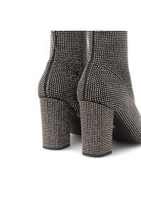 Nine West Botki KAS BYCCC03 Czarny. Kolor: czarny. Materiał: materiał #3