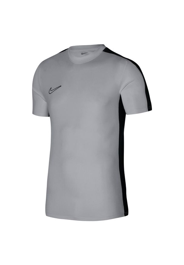 Nike - Męska Koszulka Academy 23 SS DriFIT. Kolor: szary