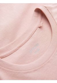 OTHER - T-shirt męski z nadrukiem - jasnoróżowy V2 OM-TSPT-0131 (PALE - Rozmiar: XXL. Kolor: różowy. Materiał: bawełna. Wzór: nadruk. Styl: klasyczny #10