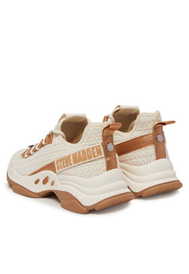 Steve Madden Sneakersy Mileage SM11003785 Écru. Materiał: materiał