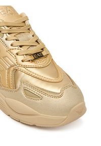 EA7 Emporio Armani Sneakersy 7X000306 AF18446 MZ147 Złoty. Kolor: złoty. Materiał: skóra #5