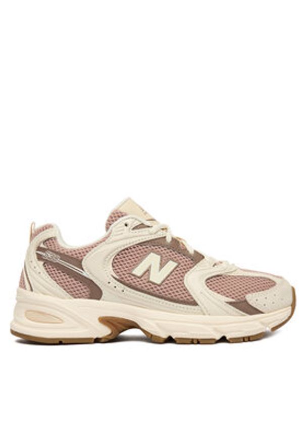 New Balance Sneakersy U530SUA Beżowy. Kolor: beżowy. Materiał: skóra, zamsz