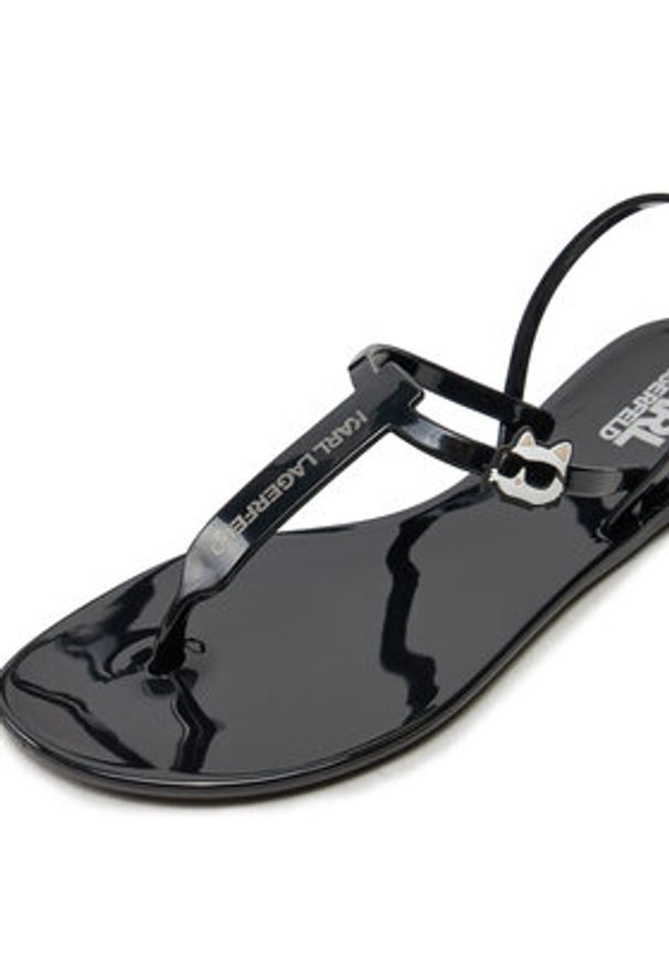 Karl Lagerfeld - KARL LAGERFELD Sandały KL80002N Czarny. Kolor: czarny