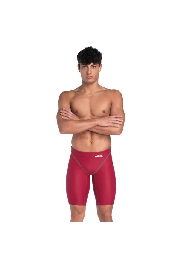 Strój startowy pływacki męski Arena Powerskin St Next Jammer UK24. Kolor: czerwony