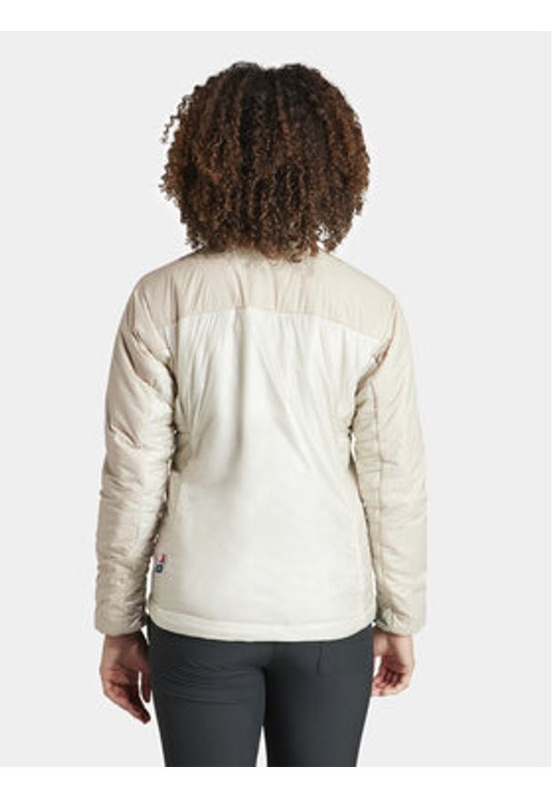 Adidas - adidas Kurtka outdoor IB4179 Beżowy Regular Fit. Kolor: beżowy. Materiał: syntetyk. Sport: outdoor