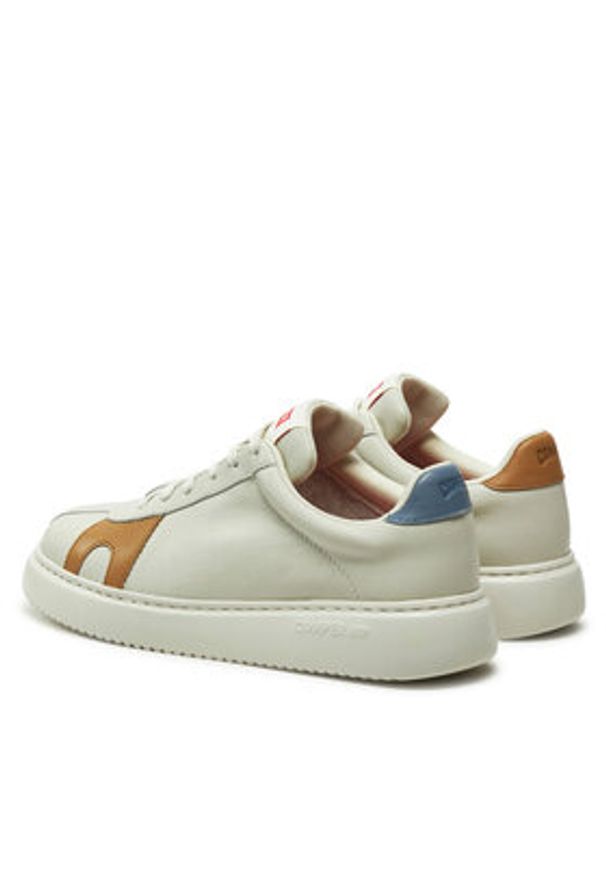 Camper Sneakersy Twins K201311-039 Biały. Kolor: biały. Materiał: skóra