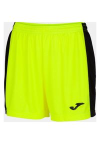 Szorty do biegania damskie Joma Maxi. Kolor: żółty, wielokolorowy, czarny. Materiał: poliester. Sport: bieganie