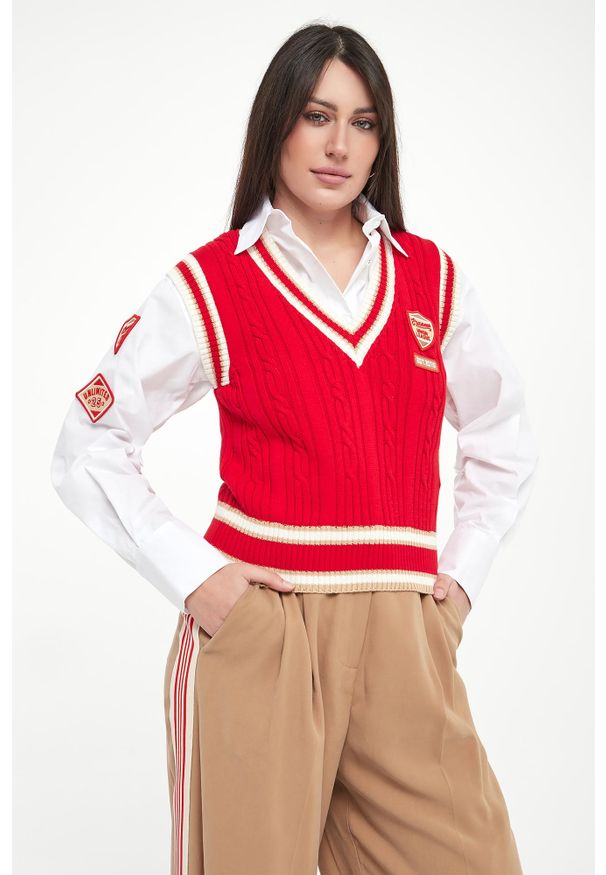 Ermanno Firenze - Kamizelka damska ERMANNO FIRENZE