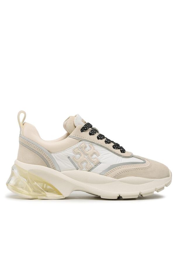 Sneakersy Tory Burch. Kolor: beżowy