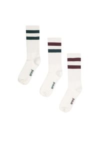 Sprandi Zestaw 3 par wysokich skarpet unisex 0UB-004-AW23 (3-pack) Zielony. Kolor: zielony. Materiał: bawełna #1