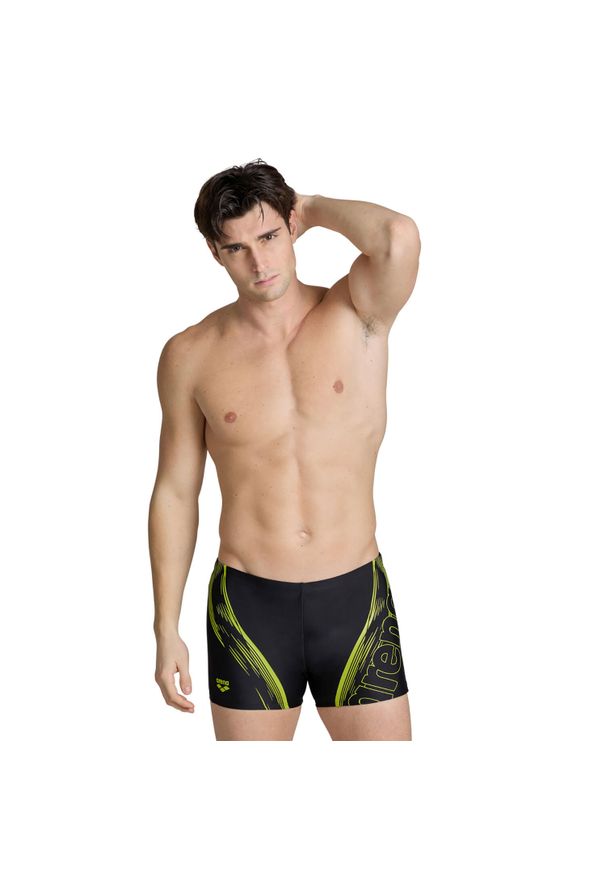 Kąpielówki Arena Graphic. Kolor: wielokolorowy, czarny, zielony