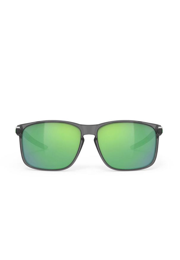 Okulary Rudy Project OVERLAP CRYSTAL ASH - Polar 3FX HDR Multilaser Green. Kolor: brązowy. Materiał: polar