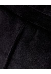 LOVE & ROSE - Czarne welurowe spodnie North. Kolor: czarny. Materiał: welur