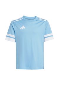 Adidas - Koszulka dla dzieci adidas Squadra25. Kolor: biały, niebieski, wielokolorowy. Materiał: materiał, poliester. Sport: piłka nożna #1